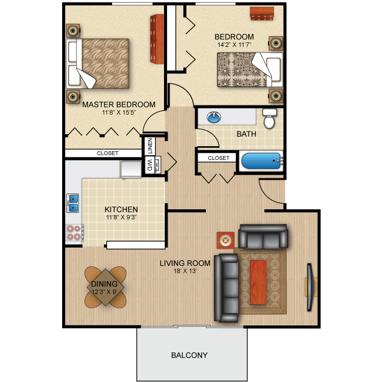 Floor plan image of The Valient