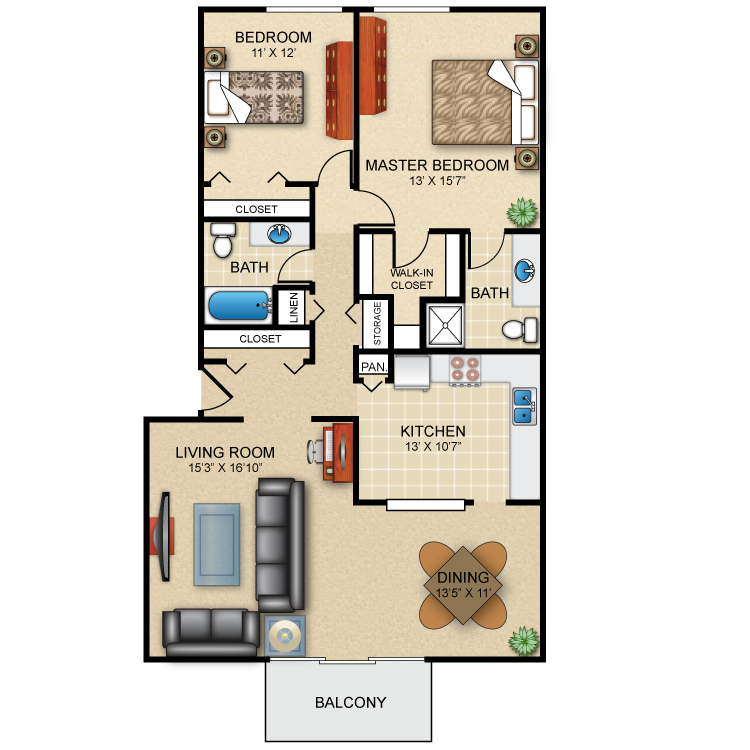 Floor plan image of The Zenith