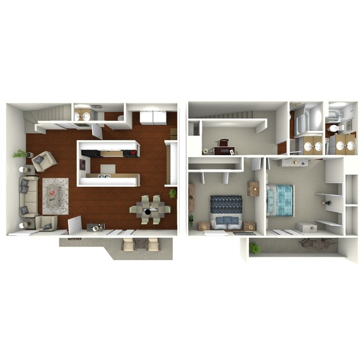 Floor plan image of B2