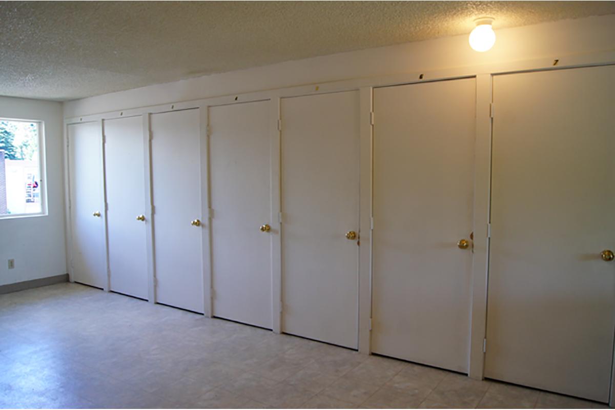 a large white refrigerator in a room