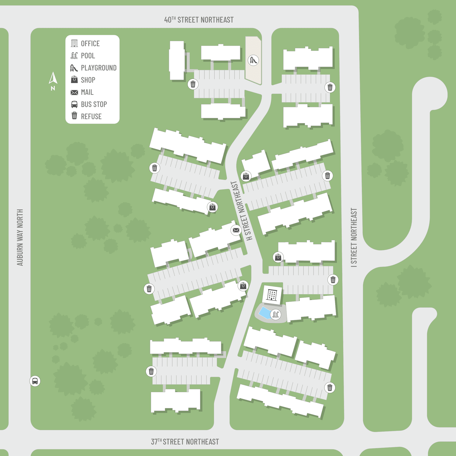 We make every effort to make our website accessible to anybody, especially those with disabilities. If you have question in terms of the relative location of an amenity or apartment home, please give us a call.