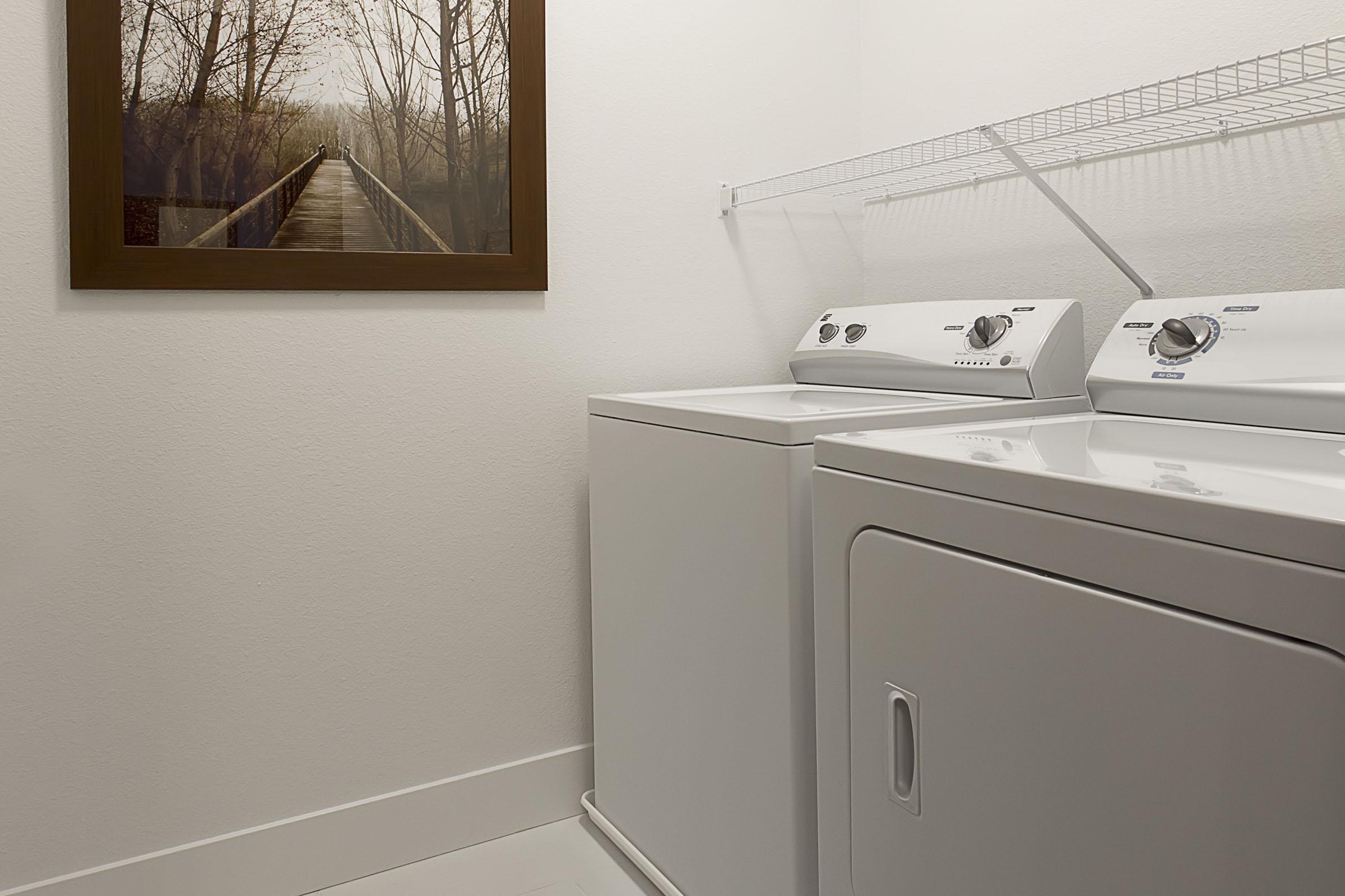 IN-HOME WASHER AND DRYER