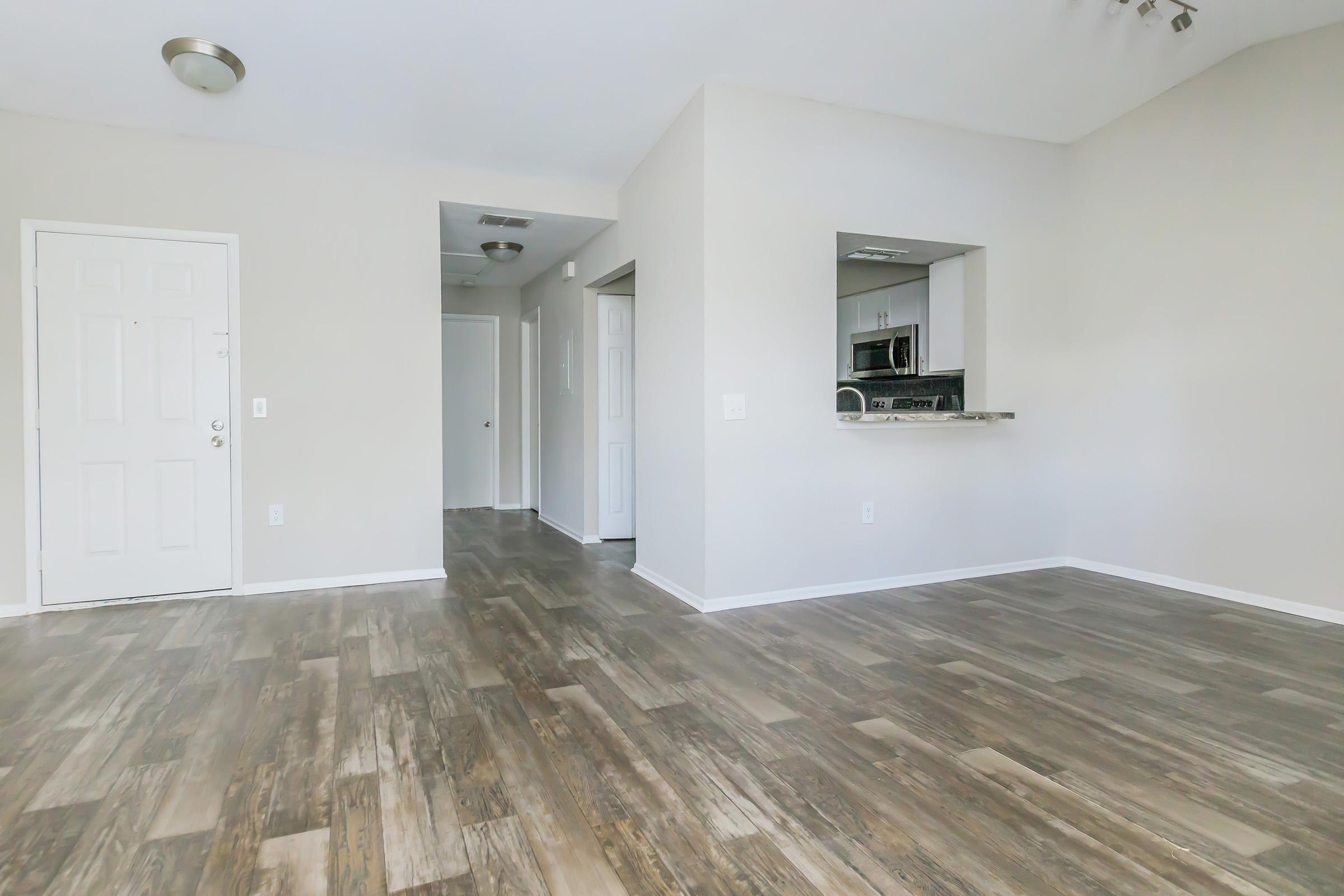 a building with a wooden floor