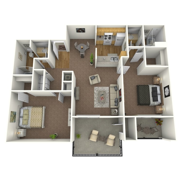 Floor plan image of B2