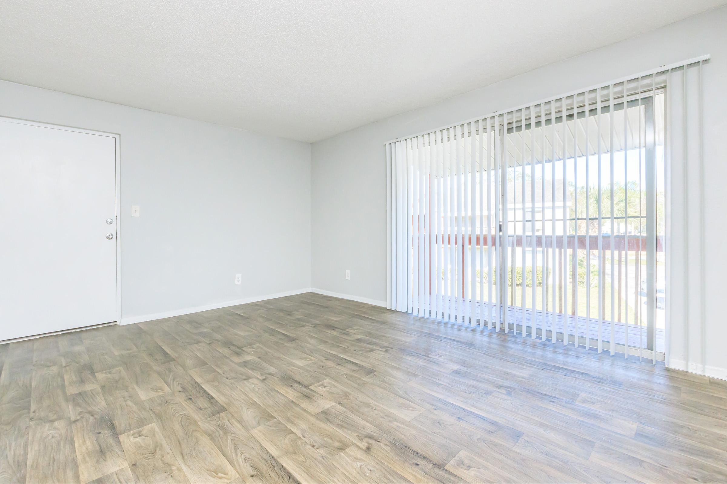 a room with a wooden floor