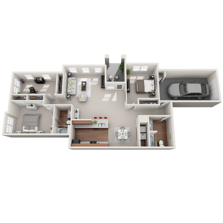 Floor plan image of Vesuvius