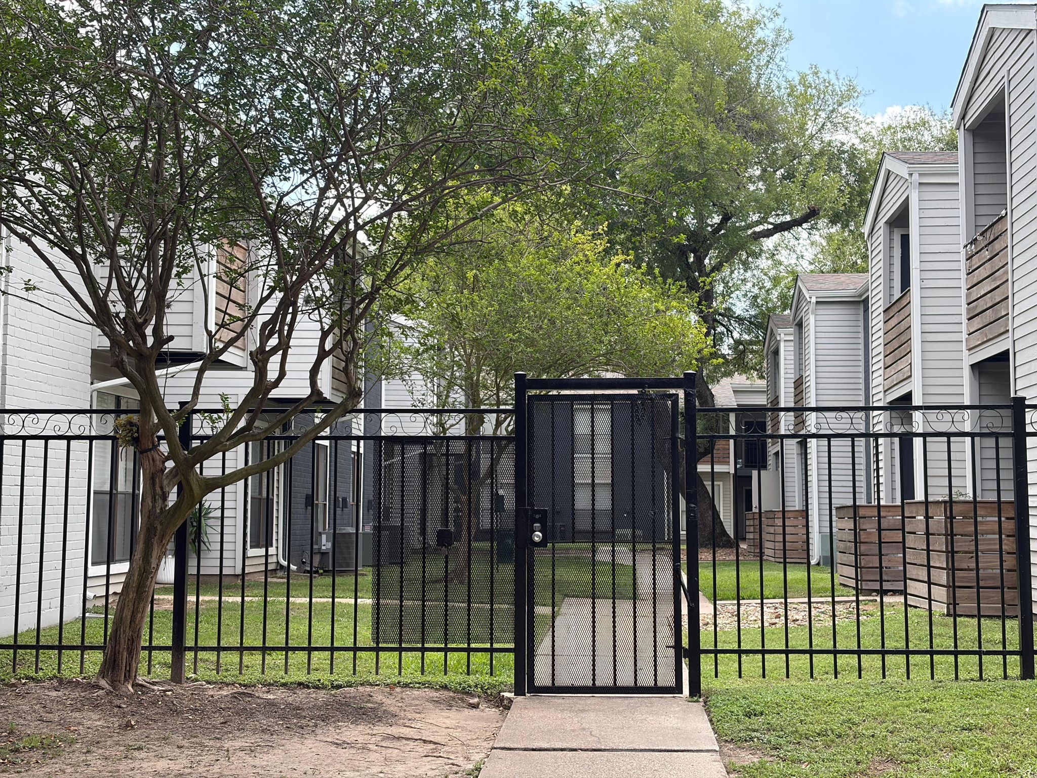 Secure Gate Around Property