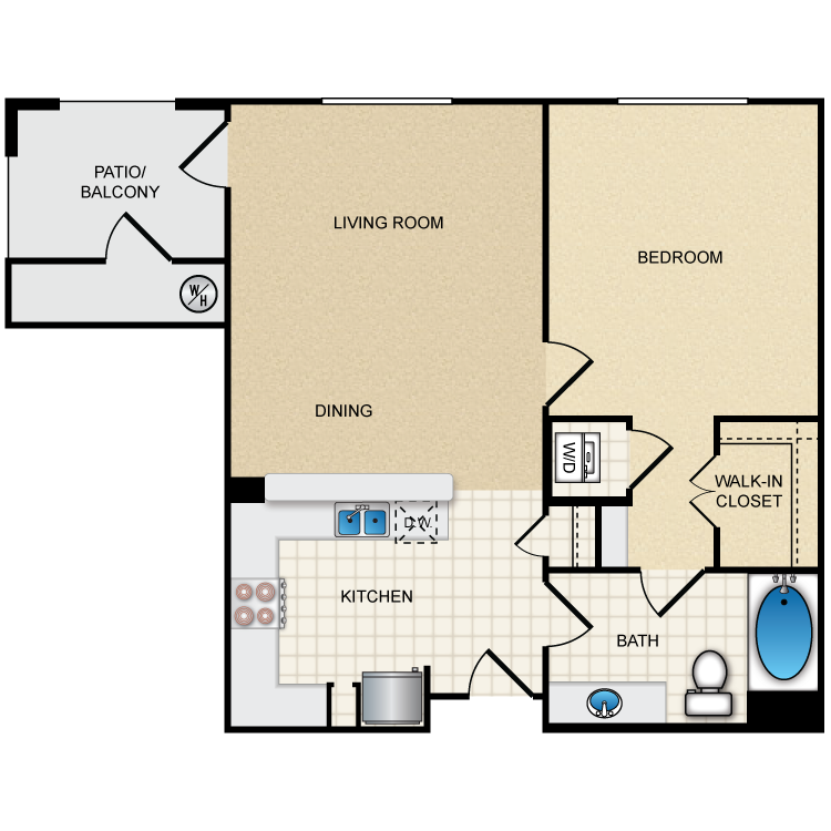 Floor plan image of 1C1