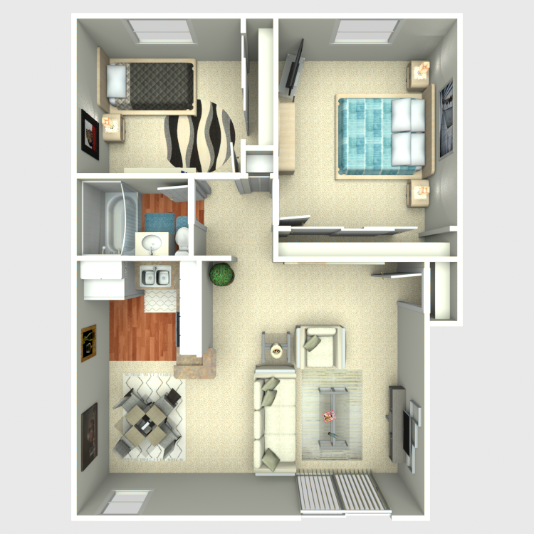 Floor plan image of Plan B