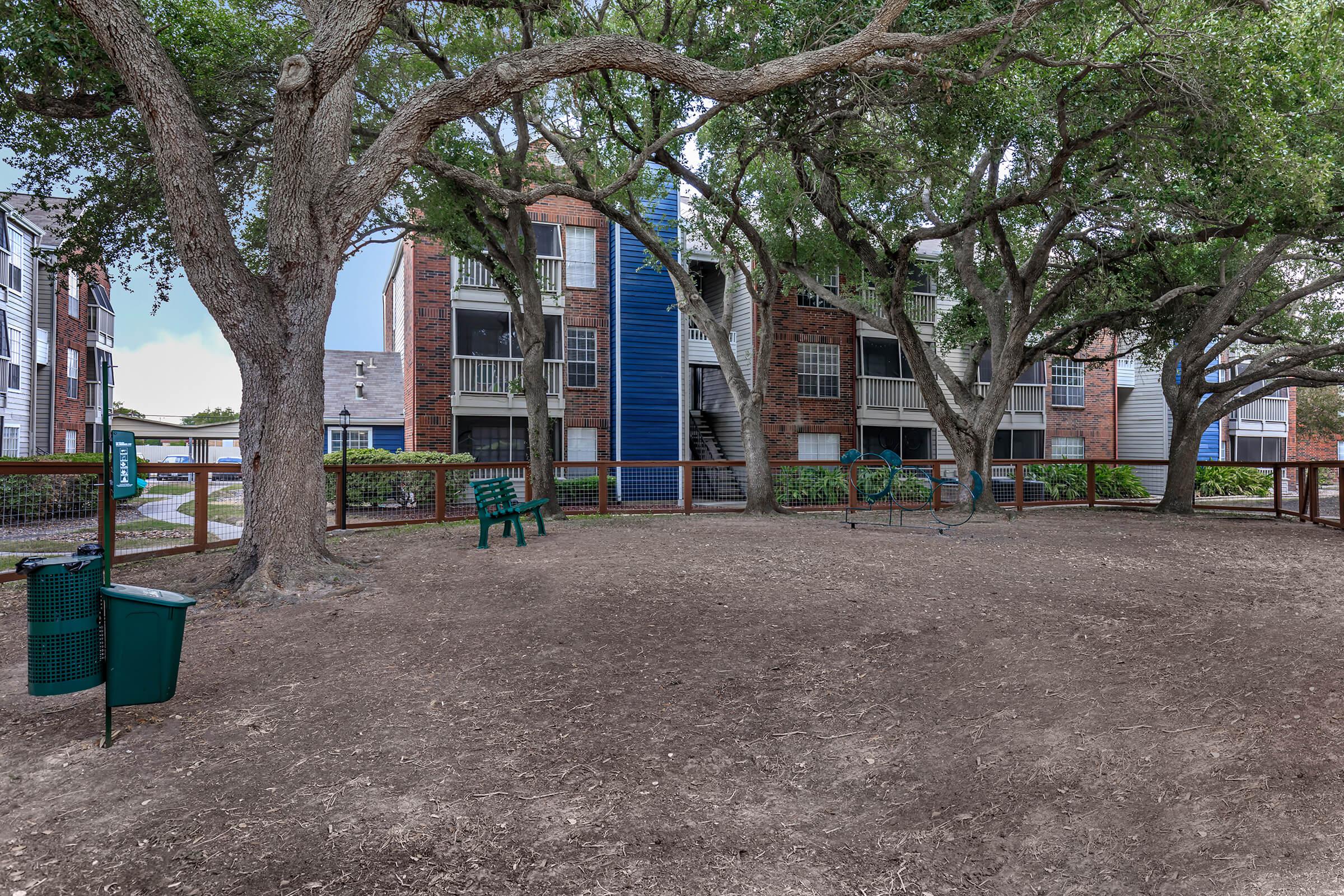 a tree in front of a house