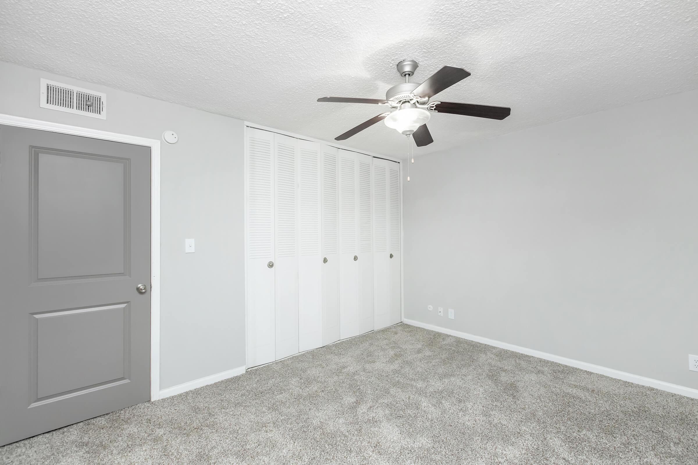 large closet in bedroom