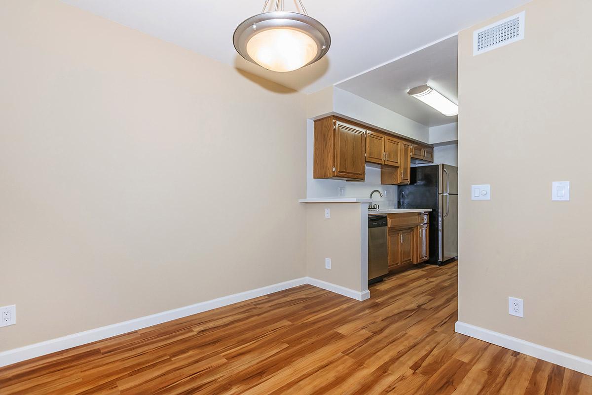 a room with a wooden floor