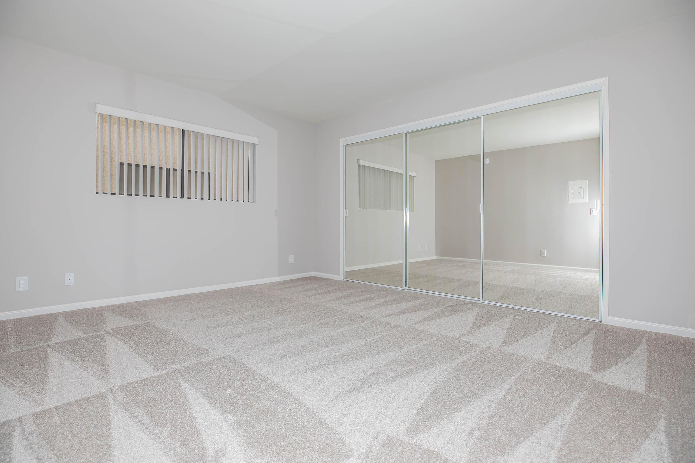 a large bed in a room