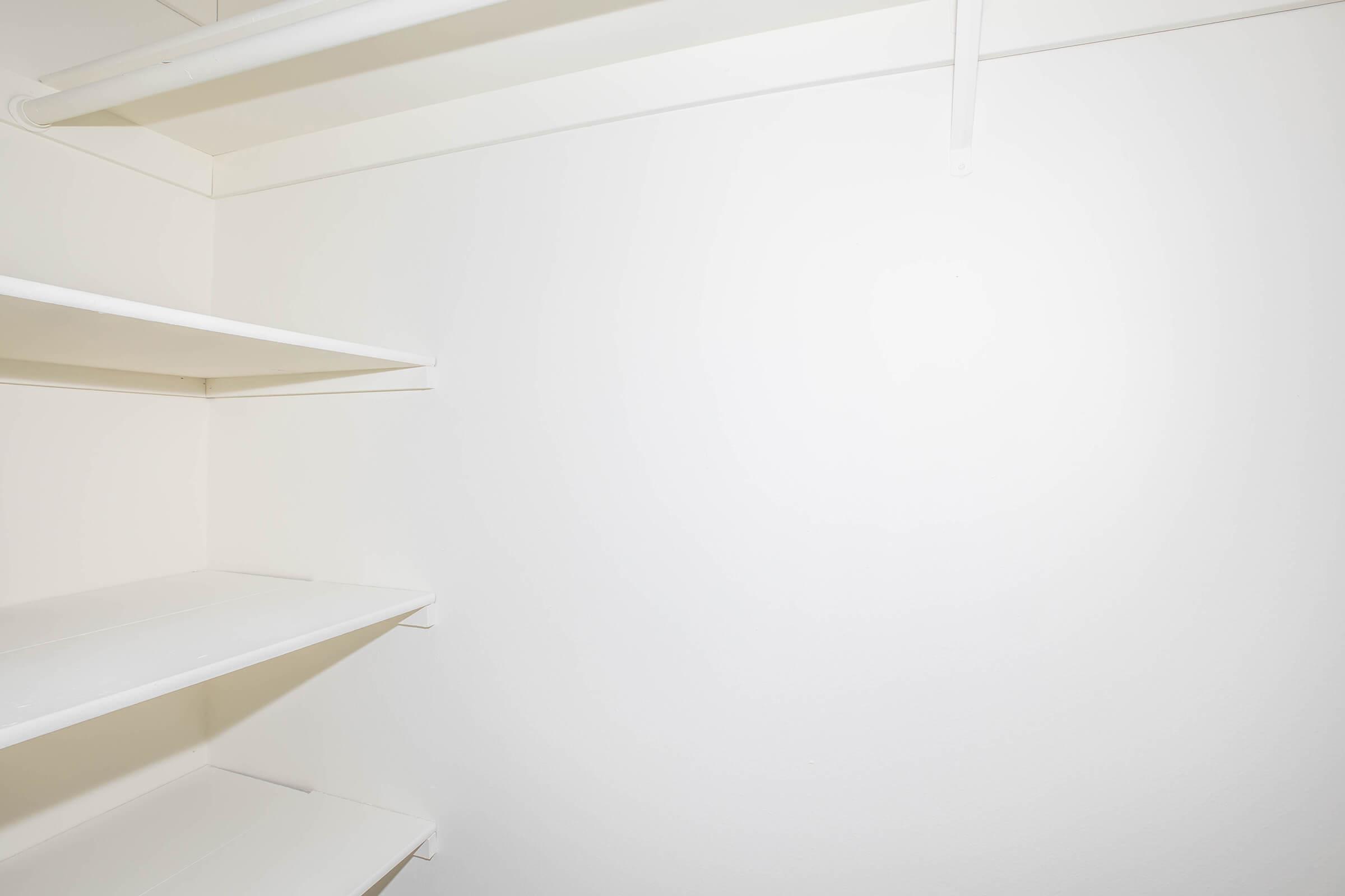 a person in a white room