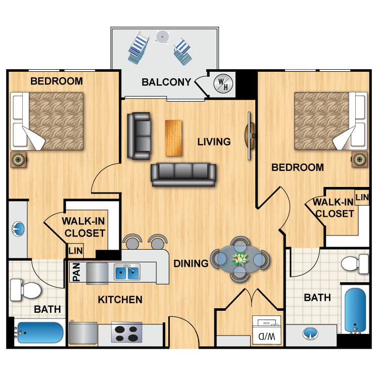 Floor plan image of Plan C1
