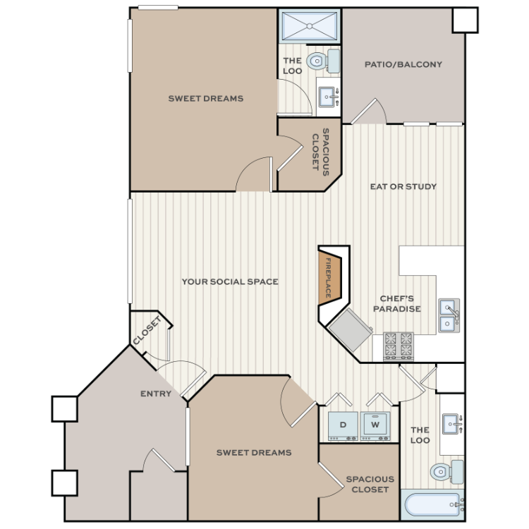 Westerly floor plan