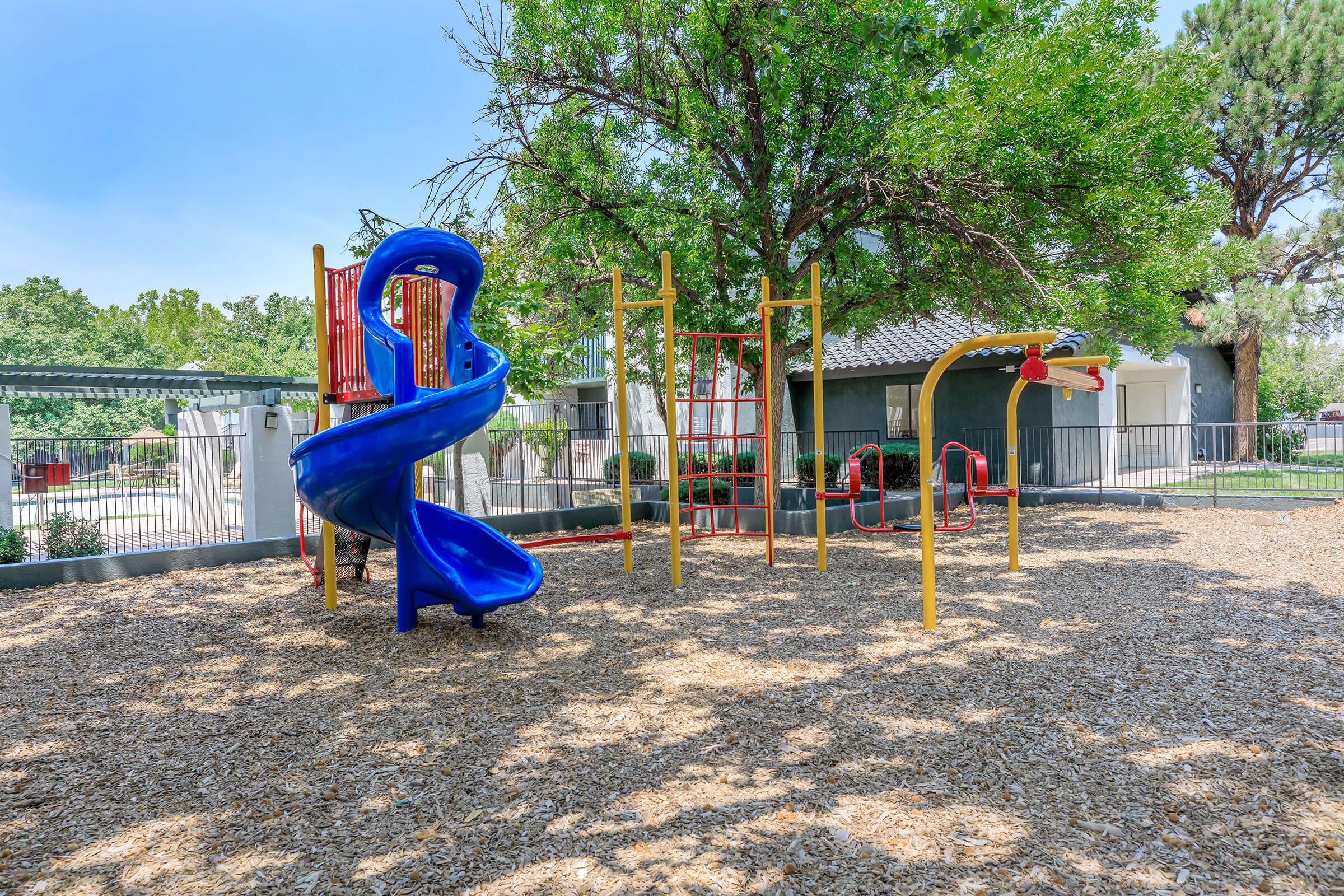 Kids Playground at Treehouse Apartments in Albuquerque, New Mexico