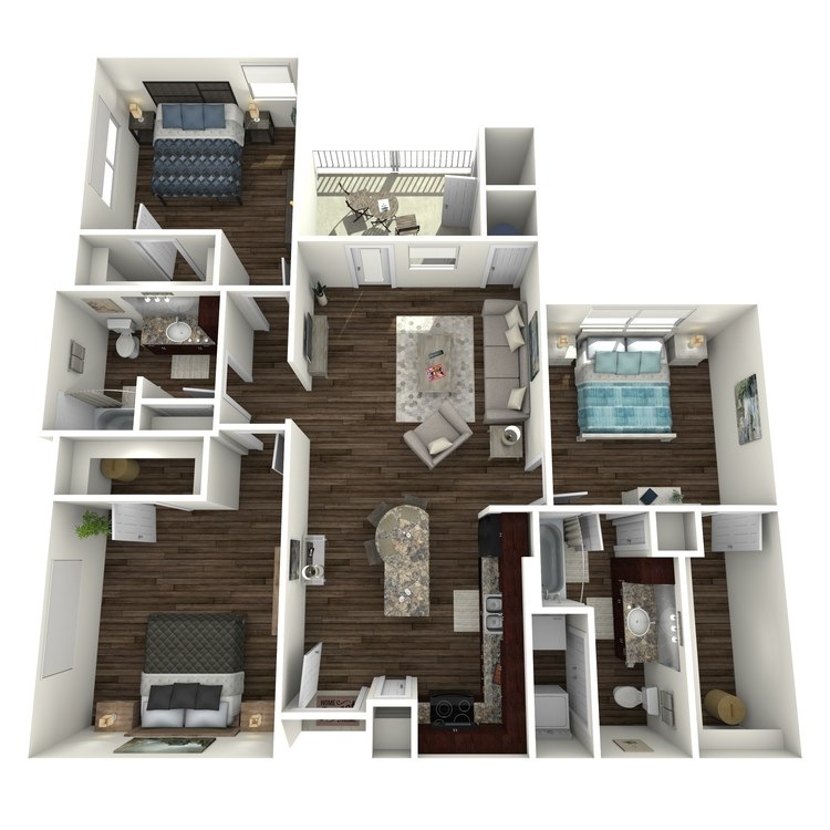 Floor plan image of Vista Norte