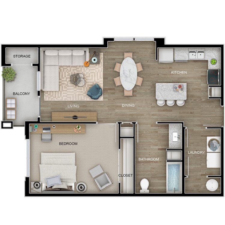 Floor plan image of The Den