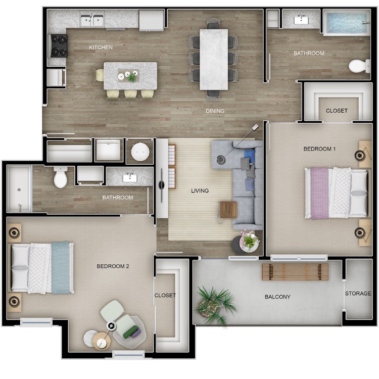 Floor plan image of The Bungalow