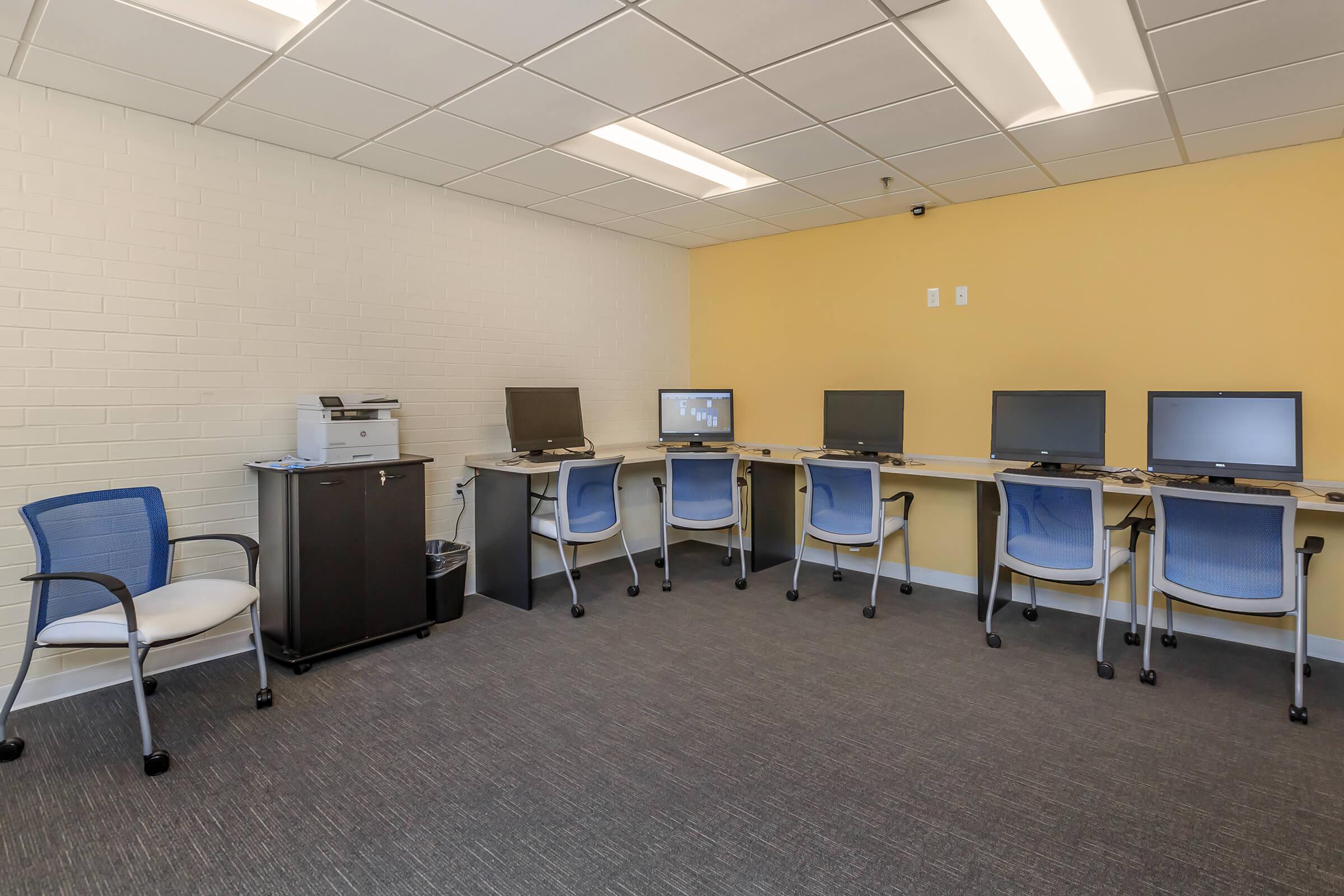 Linwood Square computer room
