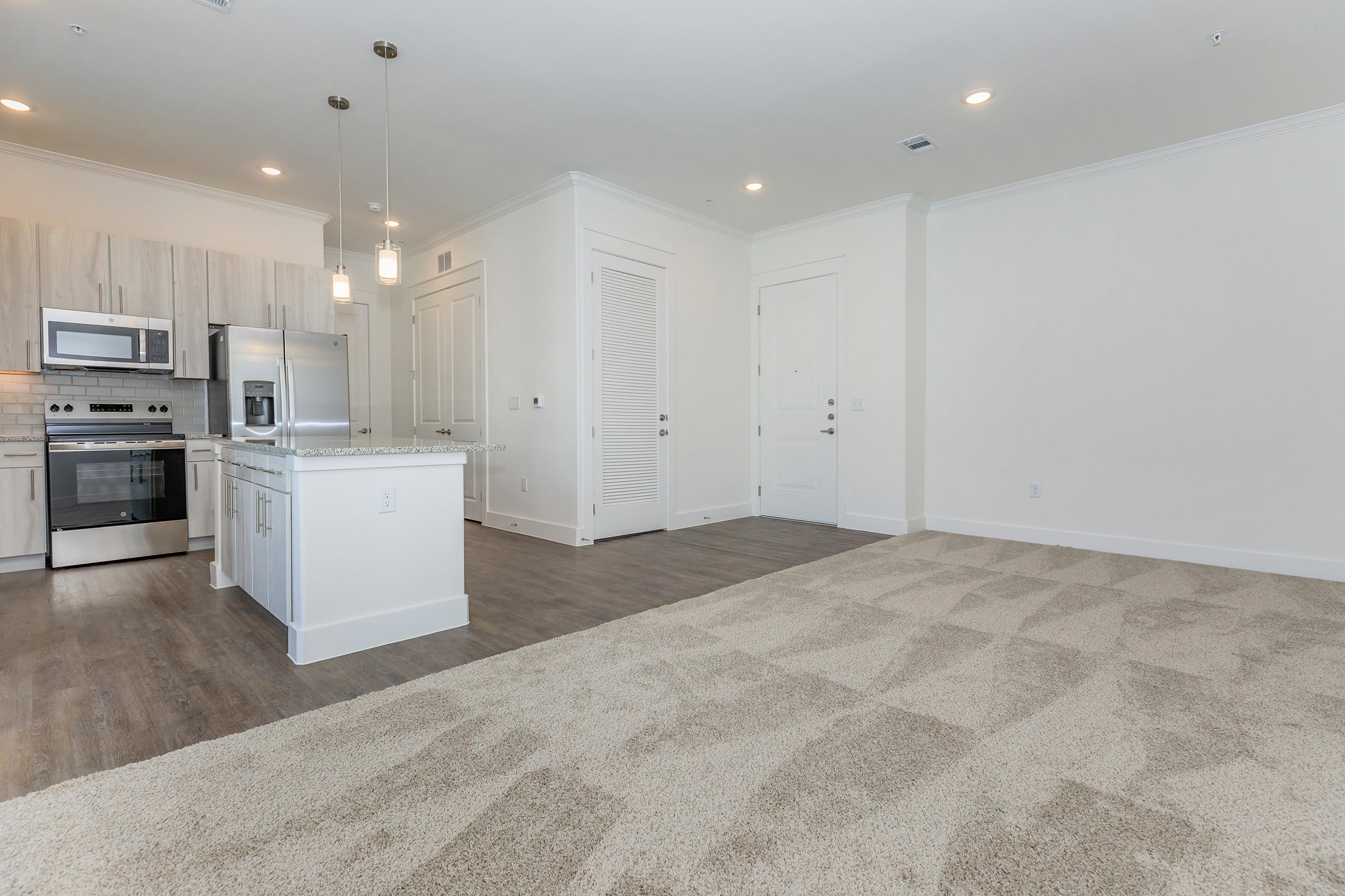 a refrigerator in a room