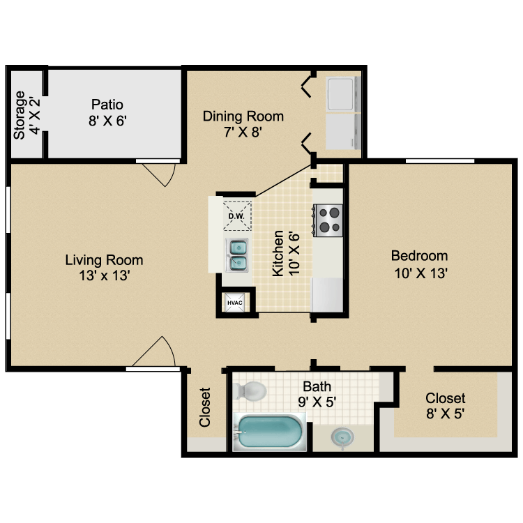 Floor plan image of C
