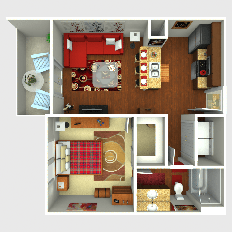 Floor plan image of A1