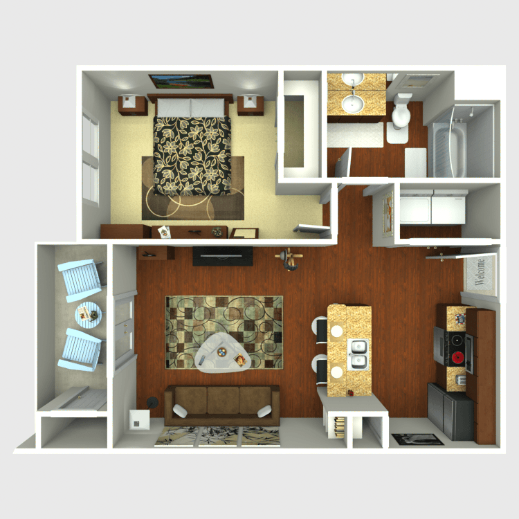Floor plan image of A2