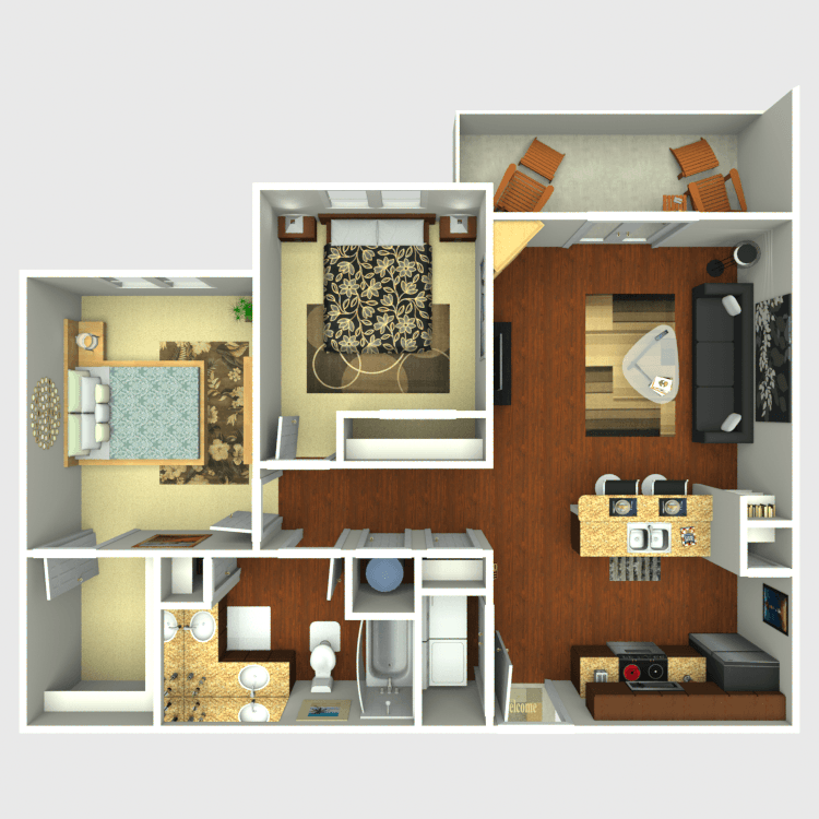 Floor plan image of B1