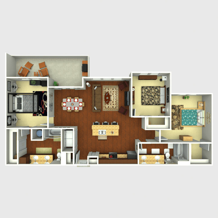 Floor plan image of C1