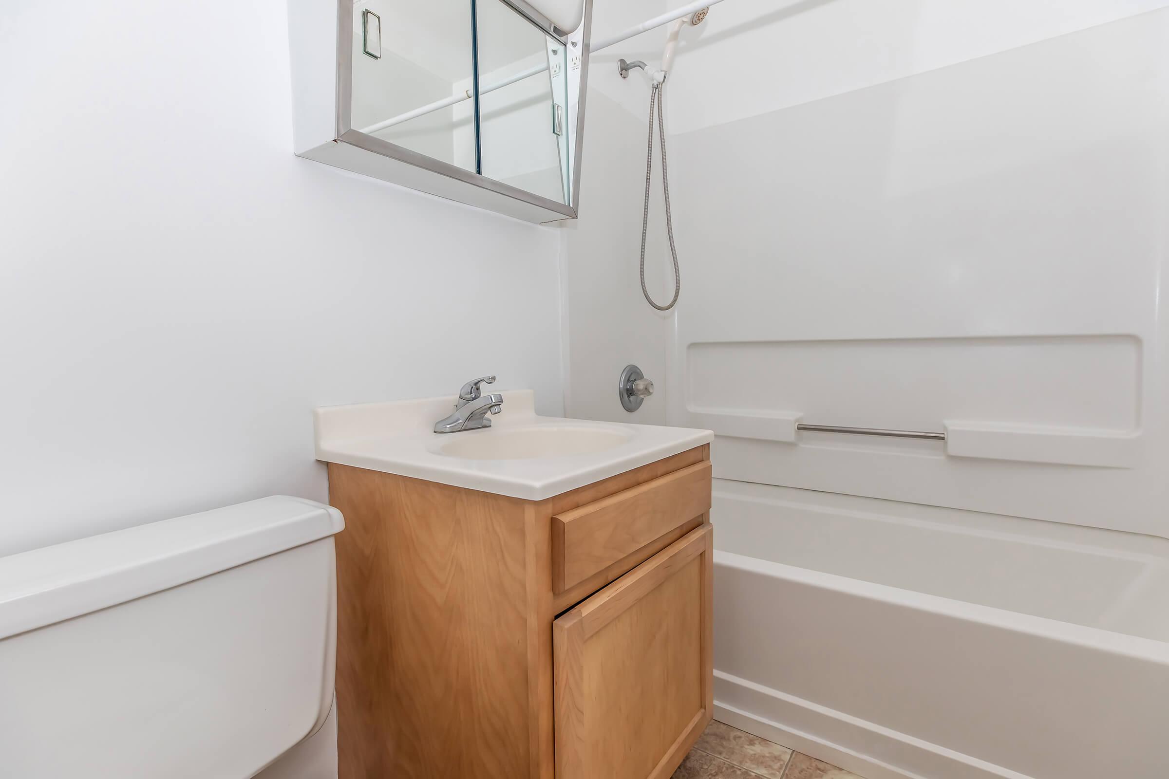 a close up of a shower in a small room