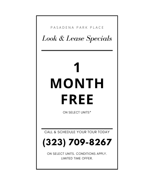 Pasadena Park Place Apartments _ Special