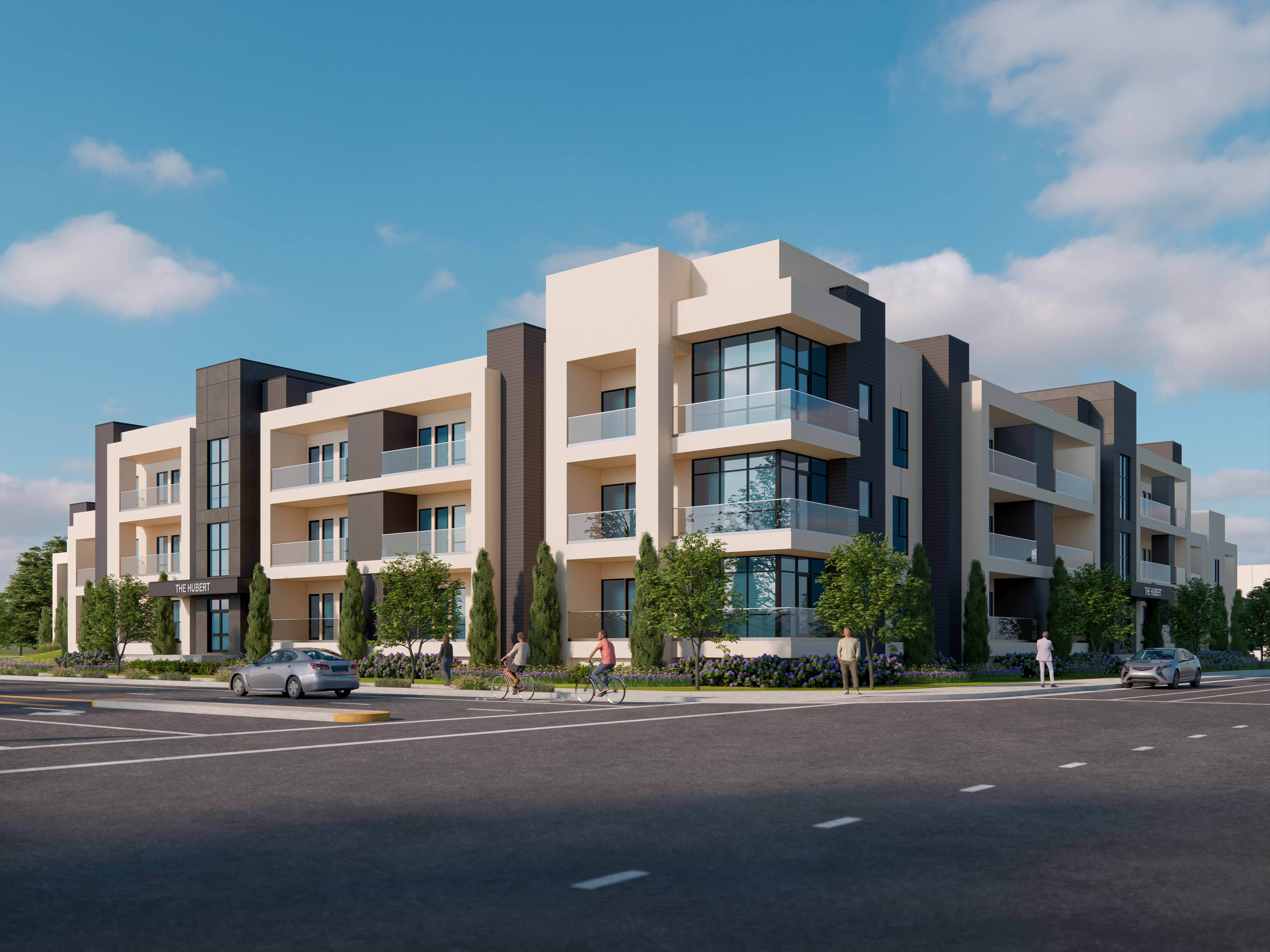 The Hubert- luxury apartment building