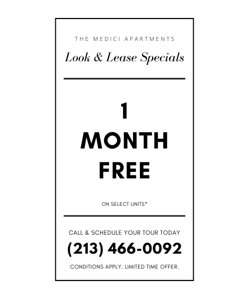 The Medici Apartments DTLA _ Special