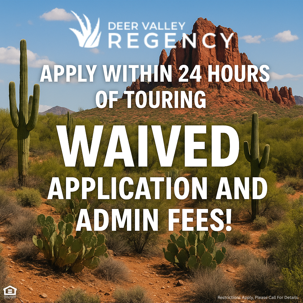 Photo of a desert landscape with cactus plants and grass. Altitude Sixteen 75, Apply Within 24 Hours Of Touring For Waived Application and Admin Fees! Restrictions Apply, Please Call For Details.