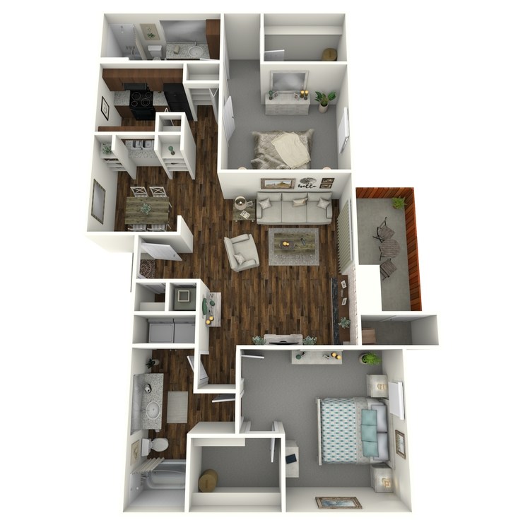 Floor plan image of B3