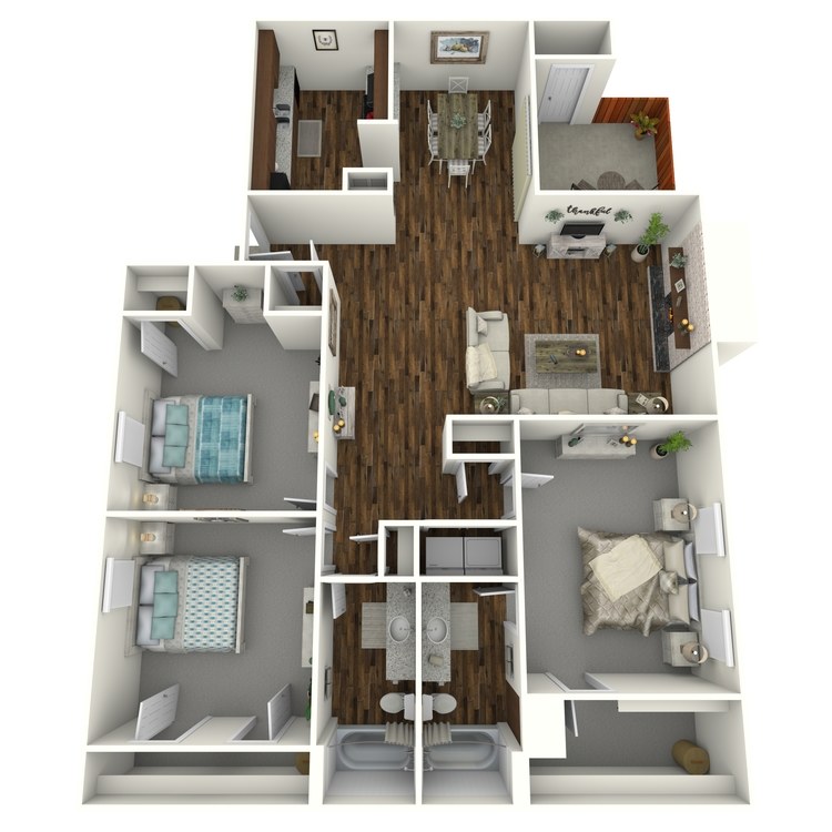 Floor plan image of C1