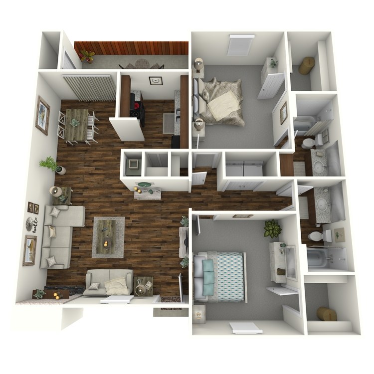 Floor plan image of B2