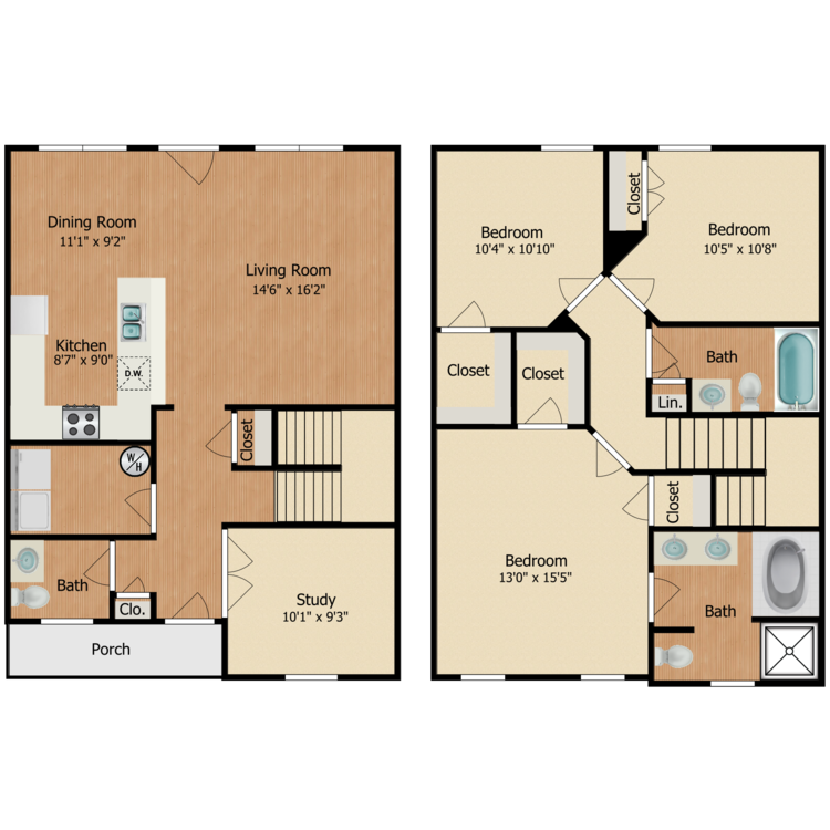 Floor plan image of William