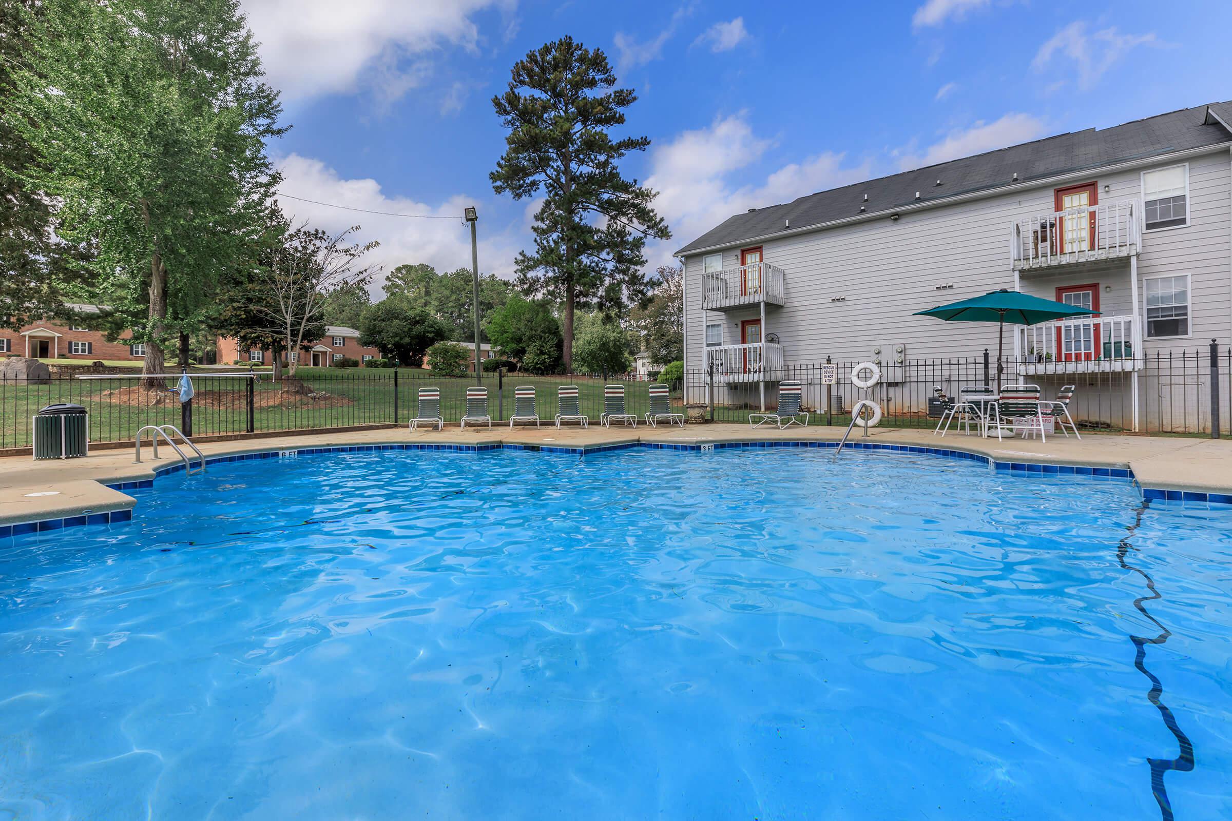 SHIMMERING SWIMMING POOL