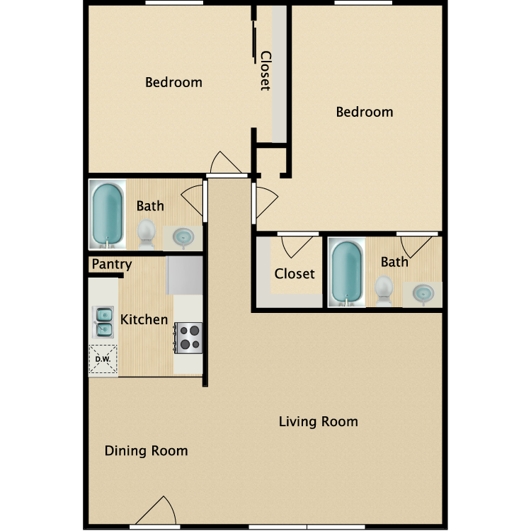 Floor plan image of Plan C