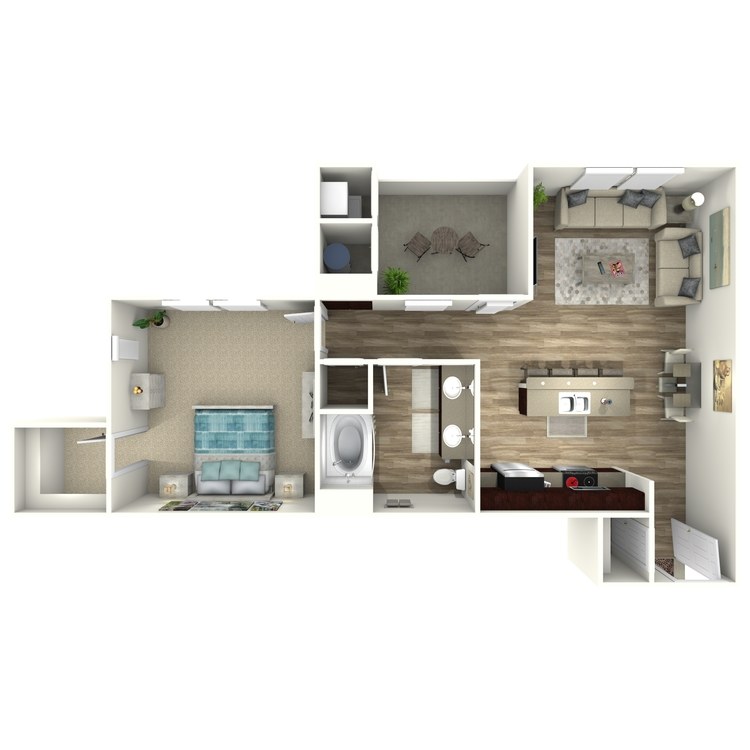 Floor plan image of Plan 1C