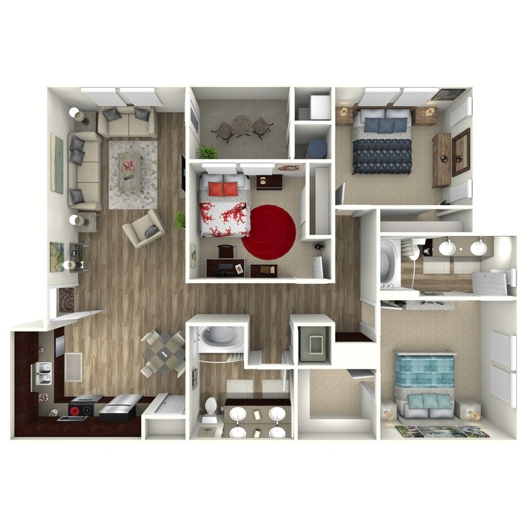Floor plan image of Plan 3A