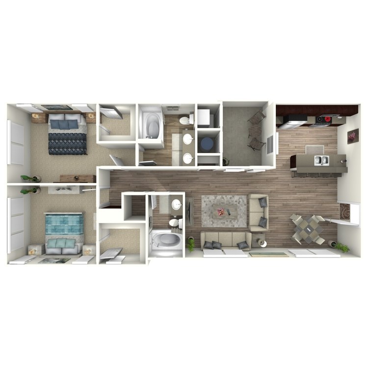 Floor plan image of Plan 2C