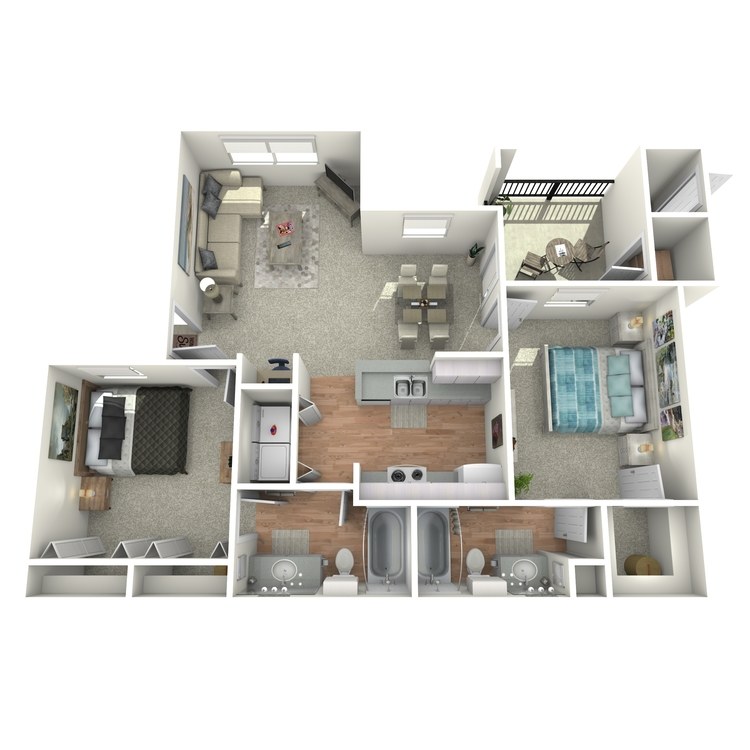 Floor plan image of B2