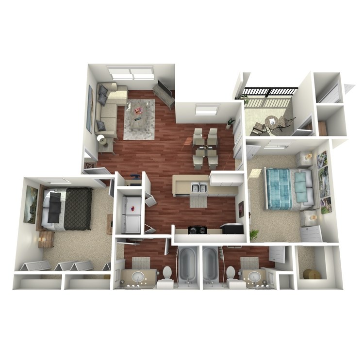 Floor plan image of B2