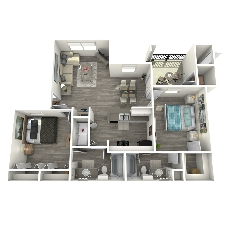Floor plan image of B2R