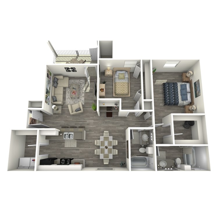 Floor plan image of B3R