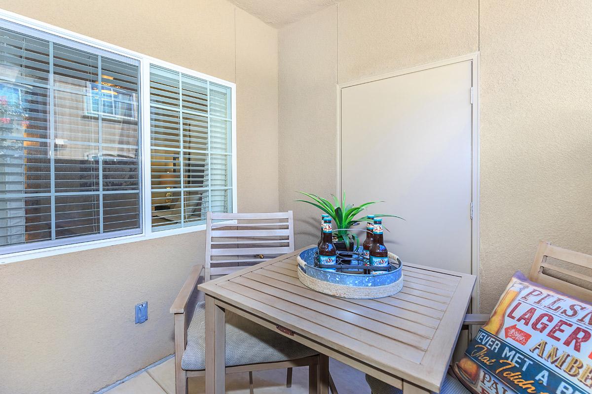 Each home at Boulder Creek comes with a personal patio